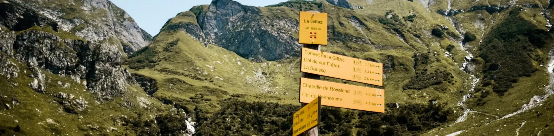 Découverte du refuge de la Gittaz